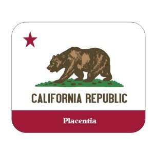  US State Flag   Placentia, California (CA) Mouse Pad 