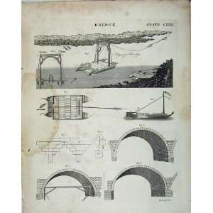    Encyclopaedia Britannica Flying Bridge Boat Arches