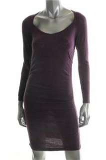 FAMOUS CATALOG Moda Purple Versatile Dress BHFO Ruched S  
