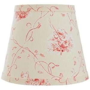  Pink Trellis Baby Toile Lamp Shade 6x12x8 (Spider): Baby