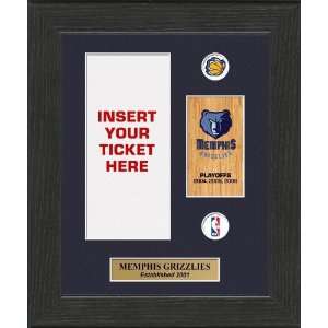  Memphis Grizzlies Framed Ticket Display: Sports & Outdoors