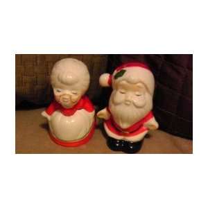  Santa & Mrs Claus Salt & Pepper Shakers: Everything Else