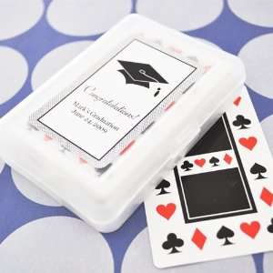  Graduation Playing Cards with Personalized Labels Health 