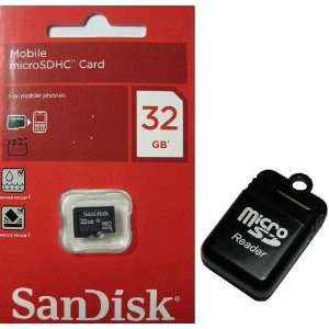  SanDisk 32GB 32G microSD microSDHC SD SDHC Card Class 4 C4 
