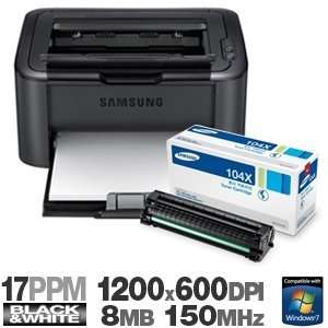  Samsung Laser Printer & Black Toner Bundle Electronics