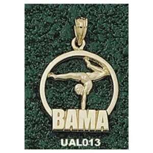    14Kt Gold University Of Alabama Bama Gymnast