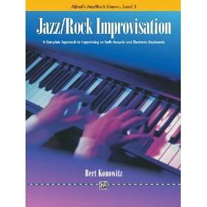  Alfred Alfreds Basic Jazz/Rock Course Improvisation Level 