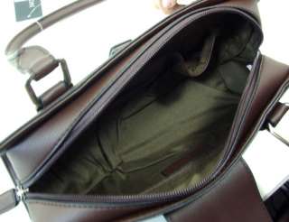 Dasein Purse Handbag Shoulder Bag Dark Brown Silver Ring Detail Long 