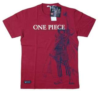 UNIQLO ONE PIECE MONKEY.D.LUFFY Graphic T Shirt RED KOREA LIMITED 