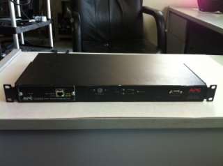 APC AP7750 8 Ports Automatic Transfer Switch with AP9617 Management 