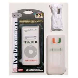  Miami Hurricanes iPod Nano Cover: MP3 Players 