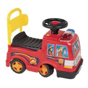  Fire Engine Foot to Floor Ride On Toy Toys & Games
