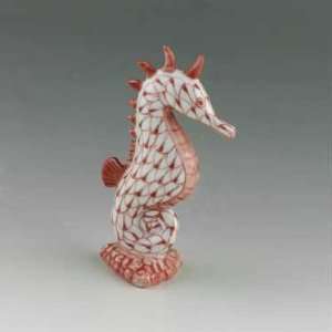 Andrea by Sadek Porcelain Coral Net Sea Horse:  Kitchen 