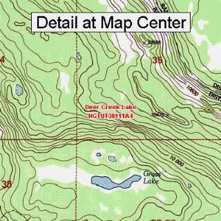   Map   Deer Creek Lake, Utah (Folded/Waterproof)