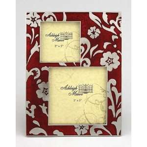  Ashleigh Manor 7204 12 98 Floral Perfusion Collage Red 