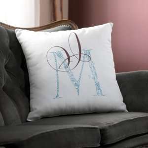 Entangled   Sable Personalized Throw Pillow Pillows:  Home 