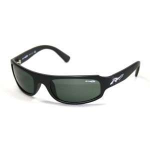  Arnette Sunglasses 4042 Matte Black with Silver Element 
