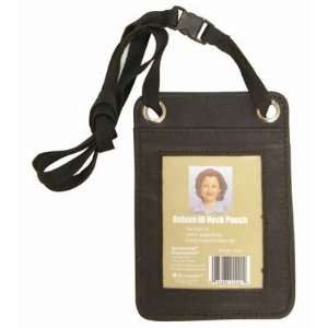  Deluxe Large Gusseted ID Neck Pouch 12/pk up to 3 x 4 