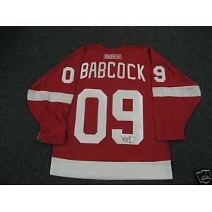  Mike Babcock Signed 2009 Stanley Cup Jersey Red Wings 