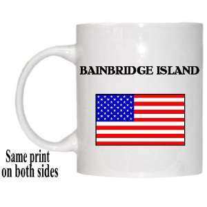  US Flag   Bainbridge Island, Washington (WA) Mug 