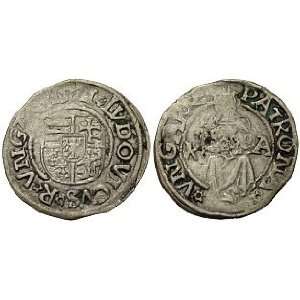   Hungary, Louis II (Lajos II), 1516   1526; Silver Denar Toys & Games