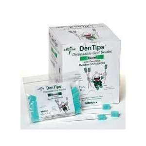  Dentips Dentifrice Treated Disposable Oral Swabs (Box of 