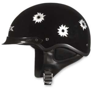  AFX FX 3 Beanie Gangsta Half Helmet X Small  Black 