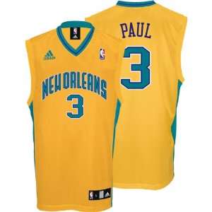  Chris Paul Youth Jersey: adidas Gold Replica #3 New 