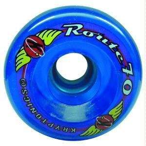  Kryptonics Route 70/78 Clear Blue Set of 4: Sports 