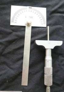 Vintage Antique Machinist Tools LOT Micrometer Starrett Brown & Sharpe 