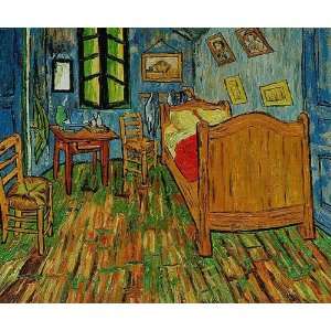  Oil Painting: Bedroom at Arles: Vincent van Gogh Hand 
