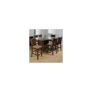   Piece Rectangle Dining Set in Carlsbad Cherry: Furniture & Decor