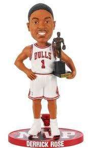   Licensed NBA Chicago Bulls Derrick Rose MVP Bobblehead  