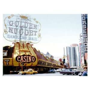  Las Vegas, Golden Nugget Casino Giclee Poster Print, 44x32 