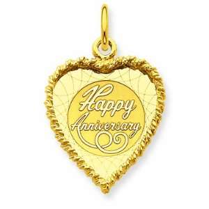  14k Happy Anniversary Charm Jewelry