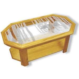  Coffee Table With Moose Etched Glass   Moose Coffee Table Furniture 