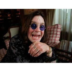  Ozzy Osbourne, Lead with Rock Band Black Sabbath Sitting 