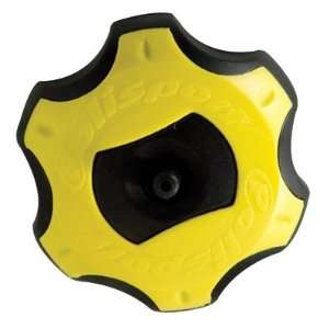  Polisport Gas Cap RM Yellow/Black HONDA SUZUKI: Automotive