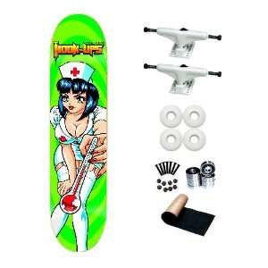 Hook Ups Hookups Nurse Girl Brandi 8.0 Skateboard Complete  