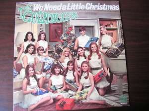 The Golddiggers  We need a Little Christmas  LP NM  