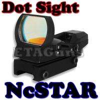 NEW NCSTAR METAL Tactical Reticles Compact Reflex Red Dot Sight Weaver 