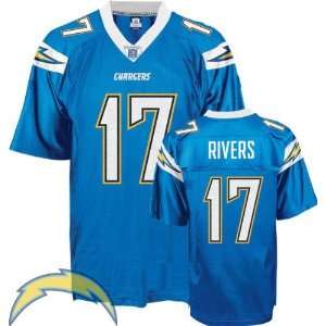  San Diego Chargers #17 Phillip Rivers Baby Blue NFL Jersey 