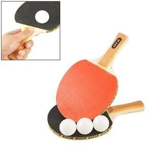  Como Pair Ping Pong Table Tennis Double side Rubber Bat 