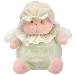  Baby TY   BLESSINGS TO BABY the Angel Bear (green): Toys 