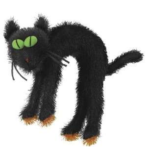  Grriggles Plush Nervous Nellies Dog Cat Toy, Black