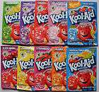 KOOL AID drink mix 10 pack VARIETY of FLAVORS including NEW MIXED 