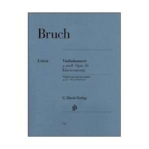  G. Henle Verlag Violin Concerto in G Minor Op. 26 By Bruch 