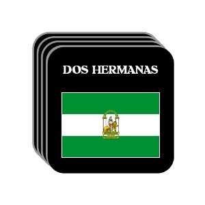 Andalusia (Andalucia)   DOS HERMANAS Set of 4 Mini Mousepad Coasters