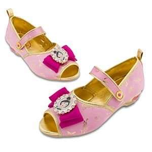  Disney Princess Mulan Girls Light Up Jewel Shoes: Toys 