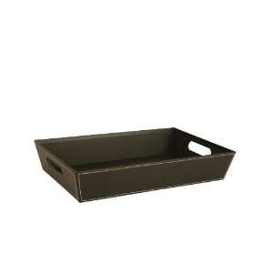 Wald Imports 17 Inch Black Paperboard Tray 